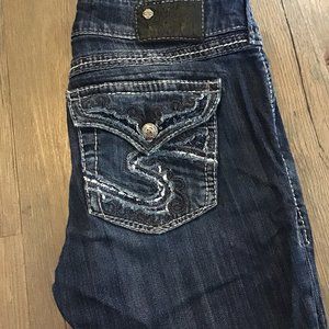 Silver Capri length W28